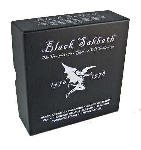 Black Sabbath The Complete 70s Replica CD Collection 1970-1978